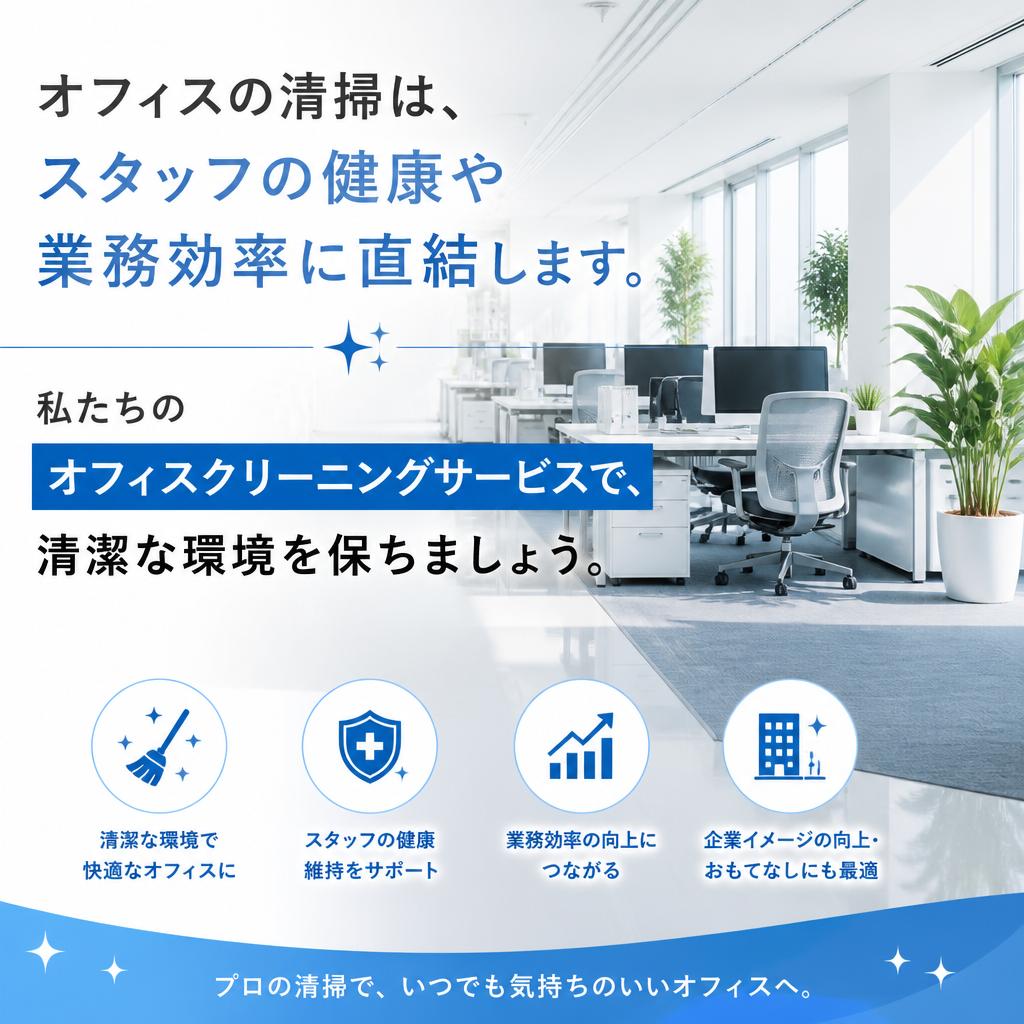 オフィスクリーニングサービスの重要性