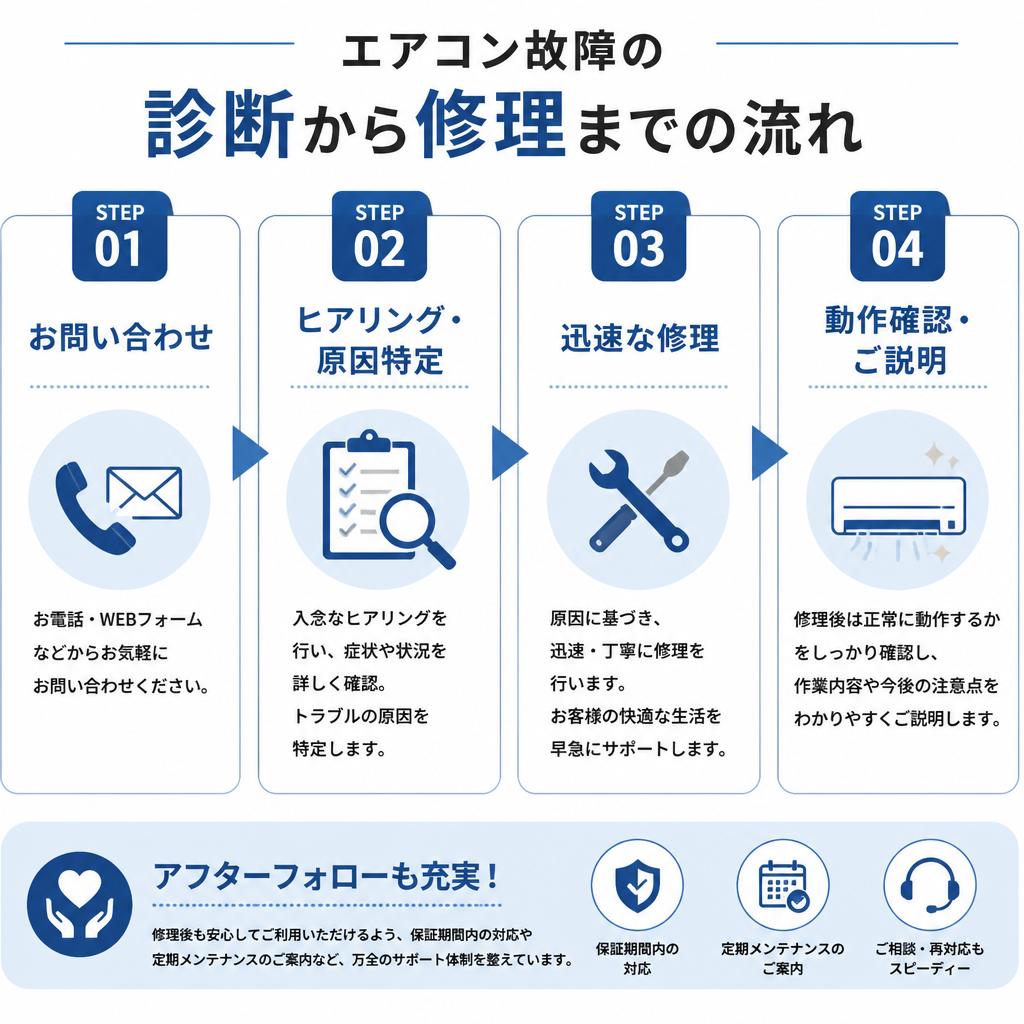トラブルシューティングの流れ
