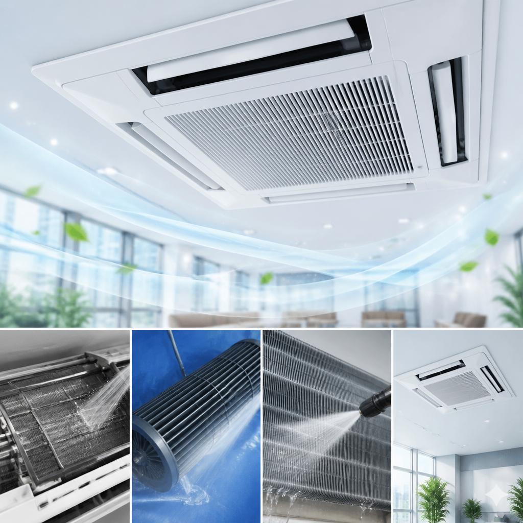 空調清掃で効率的な運用をサポート