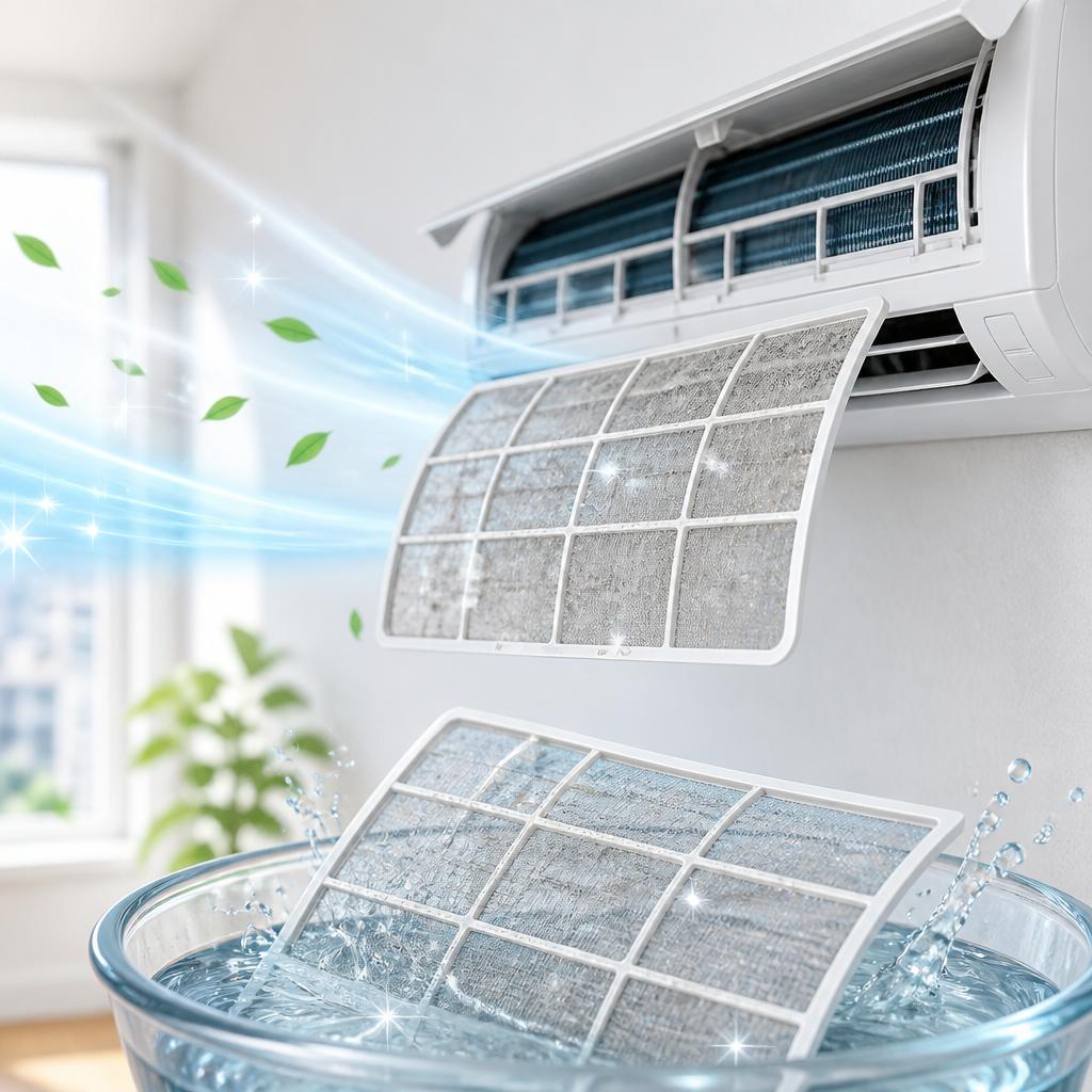 フィルター掃除で快適な空気を実現